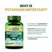 6 - Himalayan Organics Potassium Citrate 800mg,  120 tablet(s) 