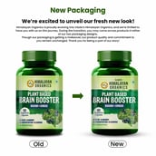 2 - Himalayan Organics Plant Based Brain Booster,  60 veggie capsule(s) 