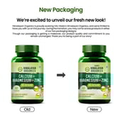 2 - Himalayan Organics Calcium+Magnesium+Zinc,  60 tablet(s)  Unflavoured 