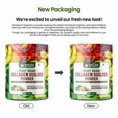 2 - Himalayan Organics Plant Based Collagen Builder Powder,  250 g  Promotes Youthful Glowing skin 
