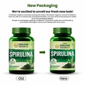 2 - Himalayan Organics Spirulina 2000mg,  60 veggie capsule(s) 