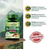 6 - Himalayan Organics Plant Based Collagen Builder,  90 veggie capsule(s)  Unflavoured (with 8 B Vitamins) 