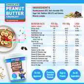 4 - Myfitness Chocolate Peanut Butter Junior,  510 g  Crunchy 