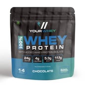 1 - YourWhey 100% Whey Protein, 1.1 lb Chocolate