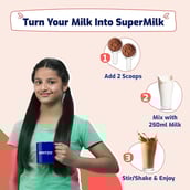 3 - Supermilk Height+ for Girl 13+ years, 1 kg Double Chocolate