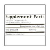 Doctor's Best Alpha-Lipoic Acid (600 mg),  60 veggie capsule(s) 