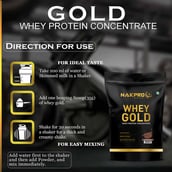 7 - Nakpro Whey Gold Protein Concentrate,  1.1 lb  Chocolate 