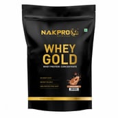 1 - Nakpro Whey Gold Protein Concentrate,  1.1 lb  Coffee 