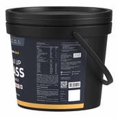 4 - Nutrabay Gold Bulk Up Mass Gainer, 11 lb Strawberry