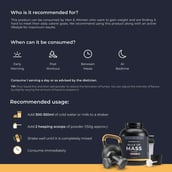 8 - Nutrabay Gold Bulk Up Mass Gainer,  6.6 lb  Strawberry 