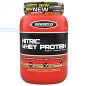 Big Muscles Nitric Whey Protein,  2 lb  Strawberry Banana Twirl 