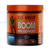 1 - Flex Wheeler Nutrition Boom Pre Workout,  0.50 lb  Blue Raspberry 