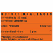 3 - Flex Wheeler Nutrition Creatine Monohydrate,  Unflavoured  0.66 lb 