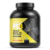 7 - MuscleBlaze Whey Gold Protein, 4.4 lb Strawberry Shake