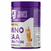 2 - Dennis James Signature Series Amino EAA+ Hydration,  Peach Iced Tea  0.92 lb  30 Servings 