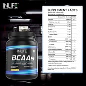 7 - INLIFE BCAAs,  0.99 lb  34 Servings  Pineapple 