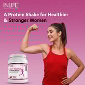 9 - INLIFE Whey Protein for Women, 1.1 lb Chocolate