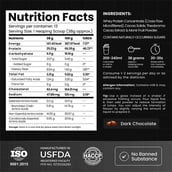 5 - Athlab Instant Whey,  1.1 lb  Dark Chocolate 