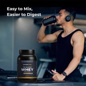 3 - Nutrabay Gold Tri-Blend Whey Protein,  2.2 lb  Double Chocolate 