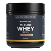 1 - Nutrabay Gold Tri-Blend Whey Protein,  1.1 lb  Rich Chocolate Creme 