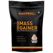5 - Nakpro Perform Mass Gainer,  4 Piece(s)/Pack  Choclate, Coffee, Chocolate Cream, Cookies & Cream 