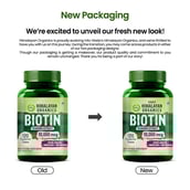 2 - Vlado's Himalayan Organics Biotin 10000 mcg - Keratin, Amino Acids & Multivitamin,  120 tablet(s)  Unflavoured 