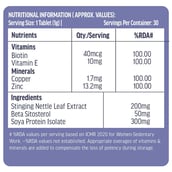 HealthKart HK Vitals Vitamin D3 60 tabs and DHT Blocker with Biotin 30 tabs combo