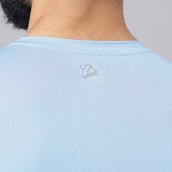 8 - MuscleBlaze Air Tech Compression MuscleTee Full Sleeve,  Dusk Blue  Medium