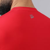8 - MuscleBlaze Air Tech Compression MuscleTee Full Sleeve,  Red  X-Large