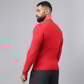 5 - MuscleBlaze Air Tech Compression MuscleTee Full Sleeve,  Red  X-Large