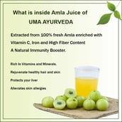 8 - Uma Ayurveda Amla Juice,  Unflavoured  1 L 