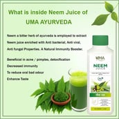 4 - Uma Ayurveda Neem Juice,  Unflavoured  1 L 