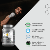 2 - MuscleBlaze Biozyme Whey Protein,  2.2 lb  Ice Cream Chocolate 