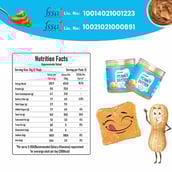 6 - Savory Peanut Butter,  400 g  Crunchy 