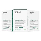 1 - Origins Nutra DHA Algal Oil 500mg (Pack of 3), 28 softgels