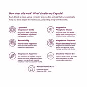 5 - Origins Nutra Magnesium + D3 + K2 for Women, Unflavoured (Pack of 2) 56 capsules