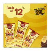1 - Better Food Factory Protein Bar, 12 bar(s) Choco Banana