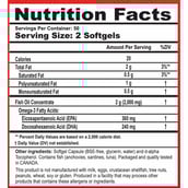 3 - Americanz Muscles Professional Omega 3 Fish Oil,  100 softgels 