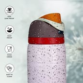 3 - ONE AND ONLY Leak Proof 24 Hour Hot-Cold Stainless Steel Water Bottle,  White  1 L 