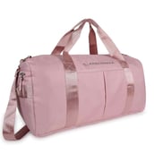 1 - Arrowmax Alpha Duffle Gym Bag with Shoe Compartment,  Pink 