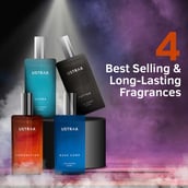 4 - Ustraa Four Play Miniature Cologne Set for Men, 4 Piece(s)/Pack Each 20ml (Scuba + Tattoo + Ammunition + Base Camp)