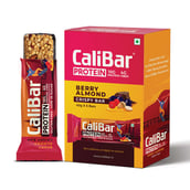 1 - Calibar Protein Bar 10g Protein,  6 bar(s)  Berry Almond 