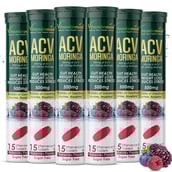 1 - Vitaminnica ACV Moringa,  15 tablet(s)  Mixberries (Pack of 6) 
