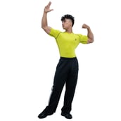 6 - Athflex Men's Half Sleeve Edge Compression T-Shirt,  Small  Neon Yellow 