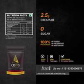 2 - AS-IT-IS Nutrition Creapure,  Unflavoured  0.22 lb 