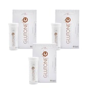4 - Glutone C Setria Glutathione Effervescent, Unflavoured (Pack of 3) 15 tablet(s)