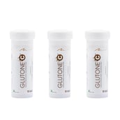 3 - Glutone C Setria Glutathione Effervescent, Unflavoured (Pack of 3) 15 tablet(s)