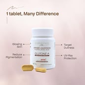 6 - Glutone A Japanese L-Glutathione with Alpha Lipoic Acid,  for Glowing Skin (Pack of 2)  15 tablet(s) 