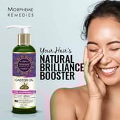 4 - Morpheme Remedies Castor Oil,  200 ml  All Type Hair 