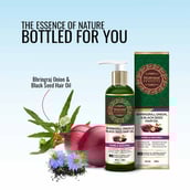 5 - Morpheme Remedies Bhringraj Onion & Black Seed Hair Oil,  120 ml  Pure & Natural 